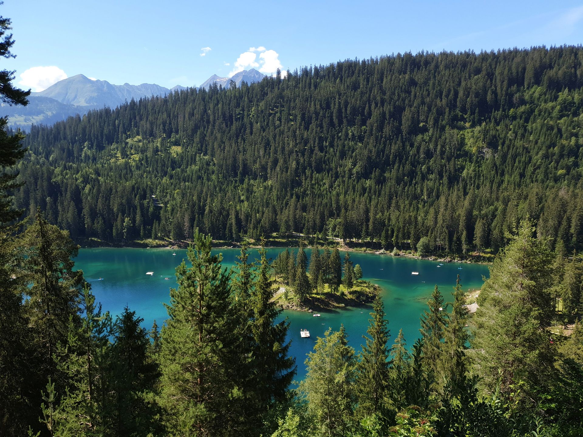 Lake Cauma, Flims